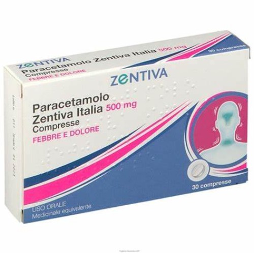 PARACETAMOLO ZEN 30CPR 500MG